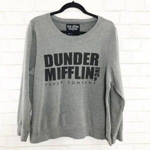 Torrid Gray Dunder Mifflin Paper Company The Office Graphic Sweatshirt, 1X